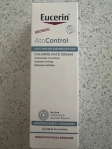 Eucerin Ato Control Calming FACE Cream For Very Dry Skin 50ml New Long Expiry - Picture 1 of 2