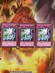 POTD-EN057 3x Cyber Summon Blaster Rare yugioh - Picture 1 of 4