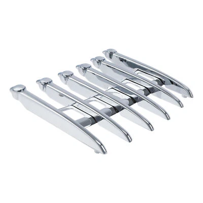 Riel portaequipajes cromado Stealth apto para Harley Touring Glide 1984-2025 Foto 1 de 4