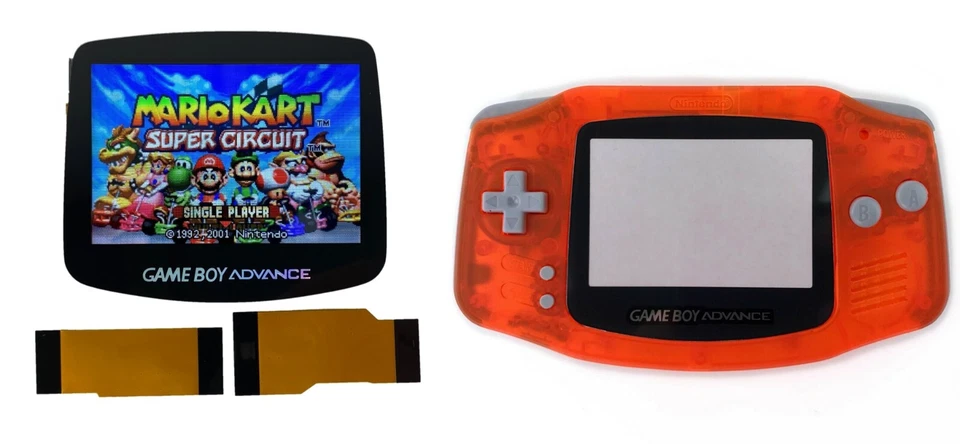 Game Boy Advance Kit IPS Laminado Retroiluminado V5 3.0 SEM SOLDA + Shell Gameboy GBA - Imagem 1 de 4