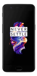 OnePlus 5 128 GB - Midnight Black (Unlocked) Smartphone Dual SIM