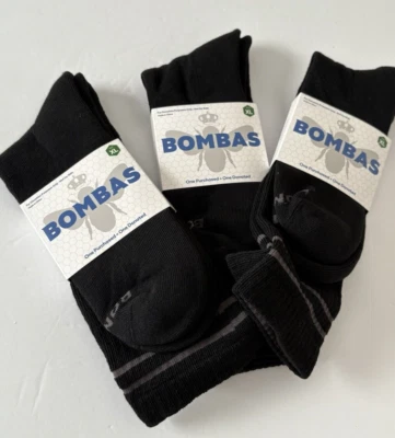 Bombas Calf 3PK Calcetines de Compresión Cojín Plantilla Negro Panal Talla Hombre’s XL Foto 1 de 4