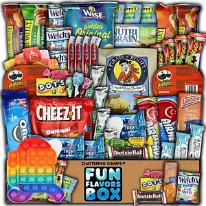 Lieblings Snackbox Kekse Süßigkeiten Snacks Space Push Pop Spielzeug 50 Stück Pflegepaket - Bild 1 von 10