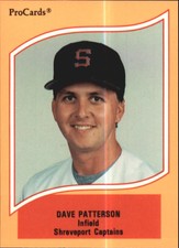 1990 ProCards A and AA #73 Dave Patterson