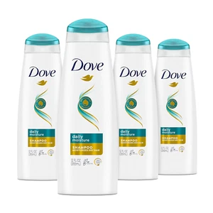 Dove Nutritive Solutions Shampoo, Daily Moisture for Dry Hair,12oz (Pack of 4) - Picture 1 of 9