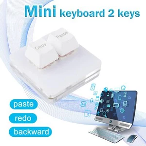 2 Key Gaming Keyboard Programming keypad Mechanical Keyboard HOT Data SALE H2G9 - Picture 1 of 12