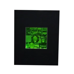 3D-Kamera Eingeweide 4 Zoll quadratisch mit Sternen Hintergrund Hologramm Bild MATT - Bild 1 von 7