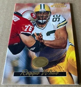 REGGIE WHITE HOF 1996 PINNACLE ACTION PACKED CARD #9 NM-MT Condition - Picture 1 of 2