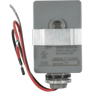 Photocell Thermal Type Light Sensor Stem Mount Dusk to Dawn Hardwired Switch - Picture 1 of 9