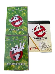 Ghostbusters 1 & 2 DVD Box Set 2 Disc With Journal - Picture 1 of 2