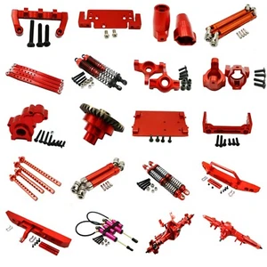 Aluminum alloy Upgrade Parts Red Fit For RC 1/10 RedCat Everest Gen7 Pro /Sport - Picture 1 of 49