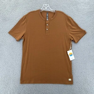 VUORI Viewpoint Kurzarm Henley Herren Medium weich Stretch Alltag neu mit Etikett - Bild 1 von 15