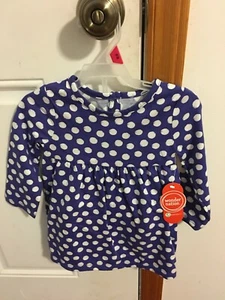 BRAND NEW INFANT GIRL'S SIZE 18 MONTHS WONDER NATION LONG SLEEVE KNIT DRESS - Picture 1 of 4