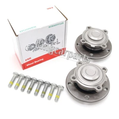 2x Conjunto de buje de cojinete de rueda delantera FAG para BMW 320i 2013-2020 328i 31206867256 Foto 1 de 4