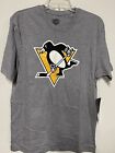 Pittsburgh Penguins NHL Ots Brand Men’s Medium Soft Gray Tee Shirt - NWT !!