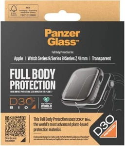 PanzerGlass Full Body Apple Watch 2023 w. D3O, 41mm, transp. "jak nowy" - Zdjęcie 1 z 1