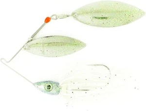 Nichols Lures 36-34 Pulsator Metal Flake Spinnerbait Crystal Nickel Green,3/4 oz - Picture 1 of 1