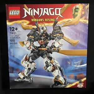 BRAND NEW SEALED LEGO NINJAGO Cole’s Titan Dragon Mech 71821 Dragons Rising 2024 - Picture 1 of 4
