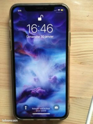 Apple iPhone X - 64GB - Silver (Unlocked)  - Image 1 of 4