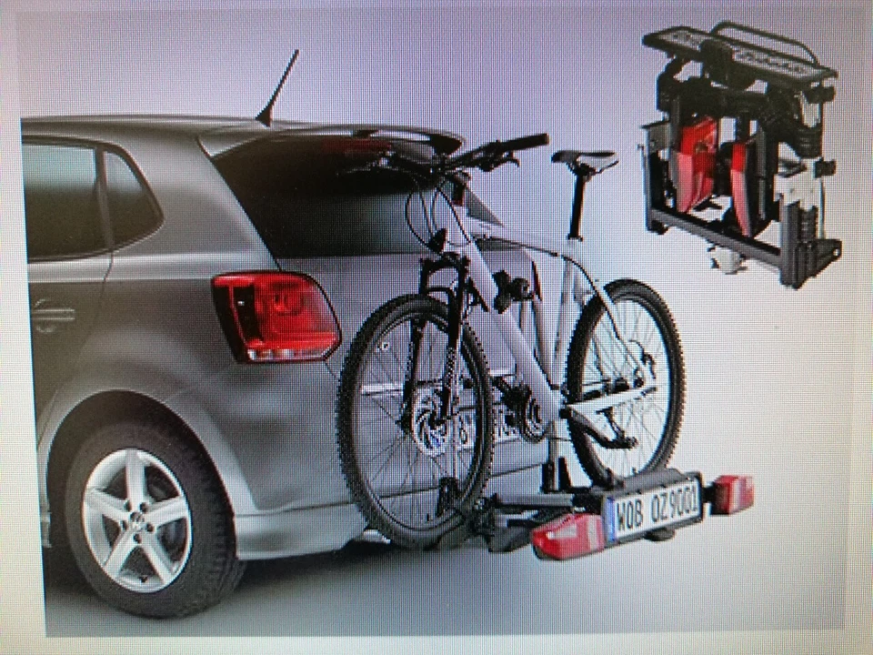 VW Fahrradträger Compact II f. AHK für zwei Fahrräder, statt 689,-€ - Bild 1 von 1