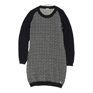 Vestido jersey tejido blanco marino estampado náutico Armor Lux para mujer | De colección - Imagen 1 de 3