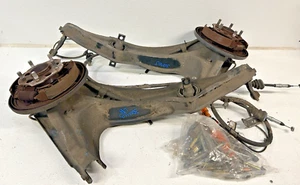 1997-01 Honda CR-V CRV AWD rear trailing arm pair w emergency brake hub bearing - Picture 1 of 11