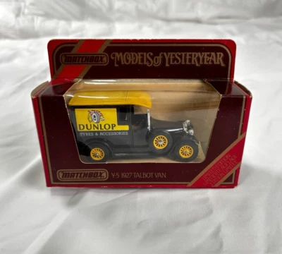 Models of Yesteryear Matchbox Cars Y-5 1927 Talbot Van Dunlop 1:47 - Image 1 of 4