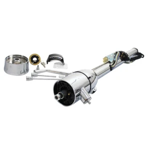 COLUMNA DE DIRECCIÓN INCLINABLE ESTILO GM CROMADA 33" CAMBIO AUTOMÁTICO CON LLAVE - Imagen 1 de 6