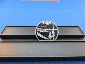 2005-S Oregon Quarter SILVER DEEP CAMEO MIRROR PROOF Upper Grading Ranges - Picture 1 of 2