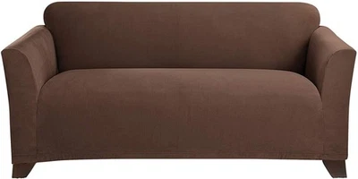 SureFit Form Fit Stretch Morgan Loveseat Slipcover - One Piece Polyester/Span... - Image 1 of 4