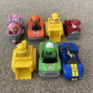 Paw Patrol Roadster Rettungsfahrzeuge X7 Skye Rubble Marshall Zuma Rocky - Bild 1 von 9