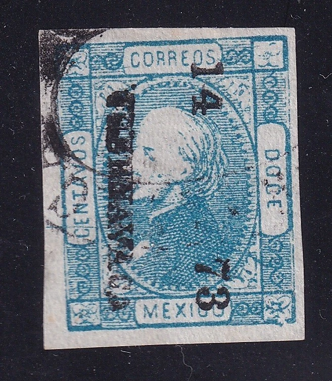 udn72 墨西哥 1872 Cuernavaca imperforate 14-73 Sc#94 Mc#76 — 第 1/1 张图片
