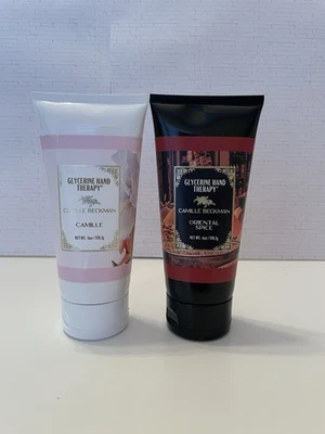 Camille Beckman Glicerina Terapia de Manos 2-6 OZ, Camille & Oriental Spice NUEVO Foto 1 de 4