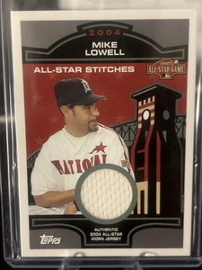 2005 Topps All-Star Stitches Mike Lowell #ASR-ML - Picture 1 of 4