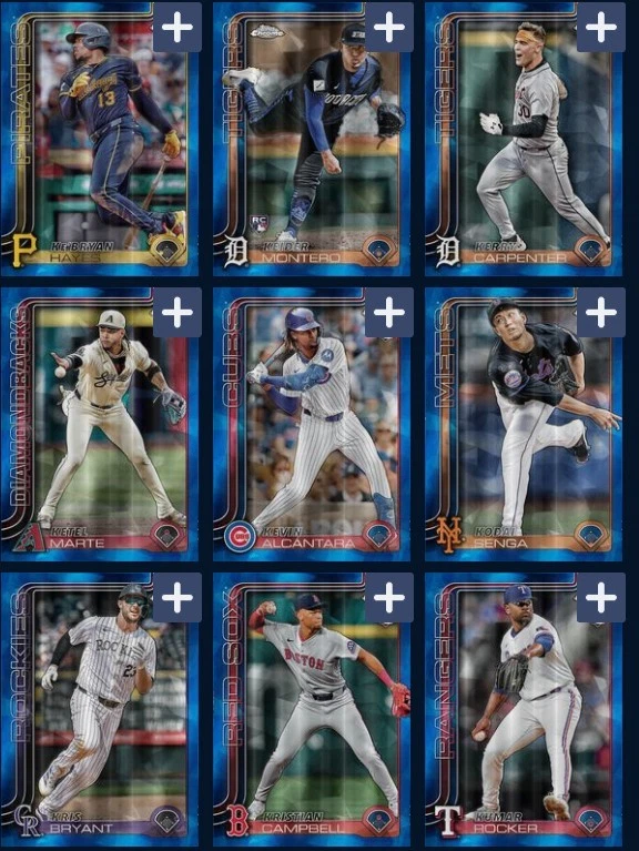 [DIGITAL] Topps Bunt - Topps Chrome Sapphire 25 S1 - Base - K to Z - Pick - Image 1 of 1