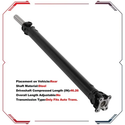 Rear Driveshaft For Nissan Pathfinder 2005 2006 2007-2012 V6 4.0L 946-275 A.T. - Image 1 of 4