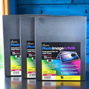 ProMaster Printable Cotton Canvas Inkjet Paper Museum Quality Photo Paper READ - Picture 1 of 7