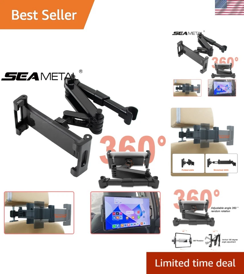 Universal KFZ Tablet Halterung Kopfstütze Autohalterung iPad Switch ausziehbar - Bild 1 von 1