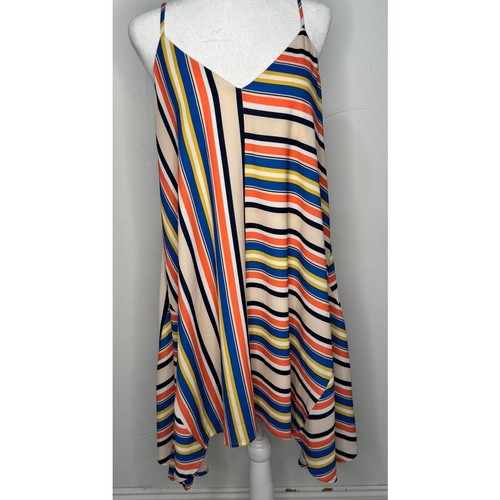 VETEMENTS Prendisole Pinch Mullti colore a righe taglia S