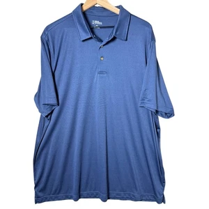 PGA Tour Navy Blau Polo Golf Kurzarm Shirt Herren Gr. XXL - Bild 1 von 8