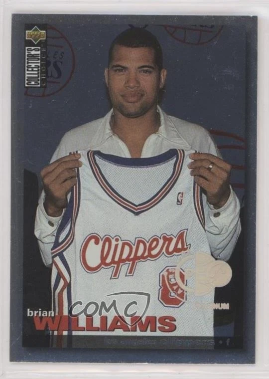 1995-96 Collector's Choice Platinum Player's Club Bison Dele Brian Williams #233 - Image 1 of 2
