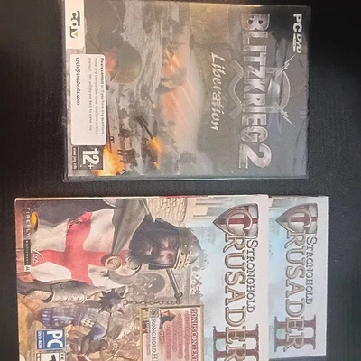 Stronghold Crusader II and Blitzkrieg 2: Liberation (Sealed) - Image 1 of 4