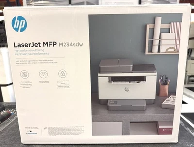 HP 6GX01F Laserjet M234SDW MFP - NEW OPEN BOX! - Image 1 of 3