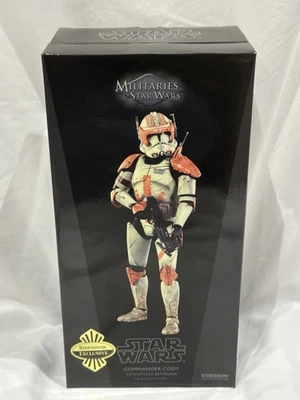 Figura Sideshow EX Militares de Star Wars Comandante Cody Escala 1:6 - NUEVA - COMO NUEVA Foto 1 de 4
