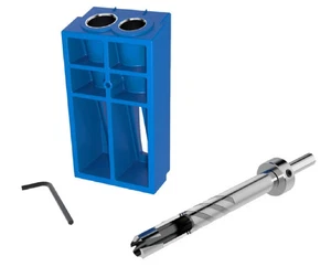 Kreg Custom Pocket-Hole Plug Cutter Drill Guide Kit KPCS "New" - Picture 1 of 3