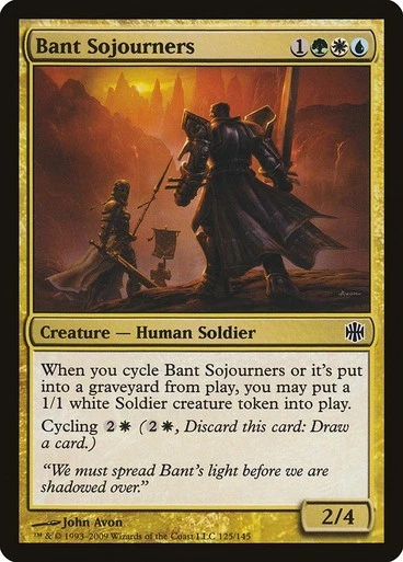 Bant Sojourners NM/M Alara Reborn Multicolor Human Soldier Mtg Magic English  - Image 1 of 1