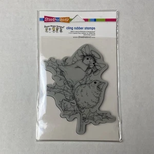 Stampendous House Mouse Designs sello adhesivo HMCR38 alegre ruido pájaro nuevo - Imagen 1 de 2