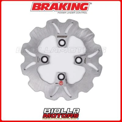 WF8510 REAR BRAKE DISC RIGHT BRAKING HONDA MSX (GROM) 125 2015 - FIXED WAVE  - Image 1 of 4