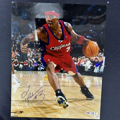 Quentin Richardson Autographed Los Angeles Clippers 16x20 PSA - Image 1 of 3