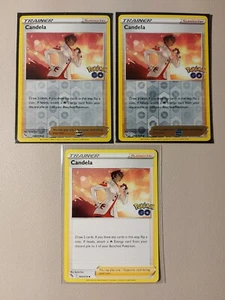 3x Candela 065/078 (2 reverse holo) Pokemon GO card uncommon NM - Bild 1 von 1